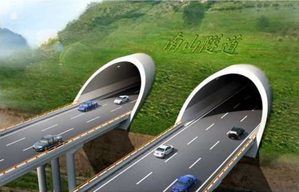青海西宁市凤凰山路新建道路及隧道